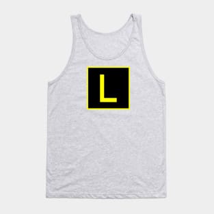 L - Lima - FAA taxiway sign, phonetic alphabet Tank Top